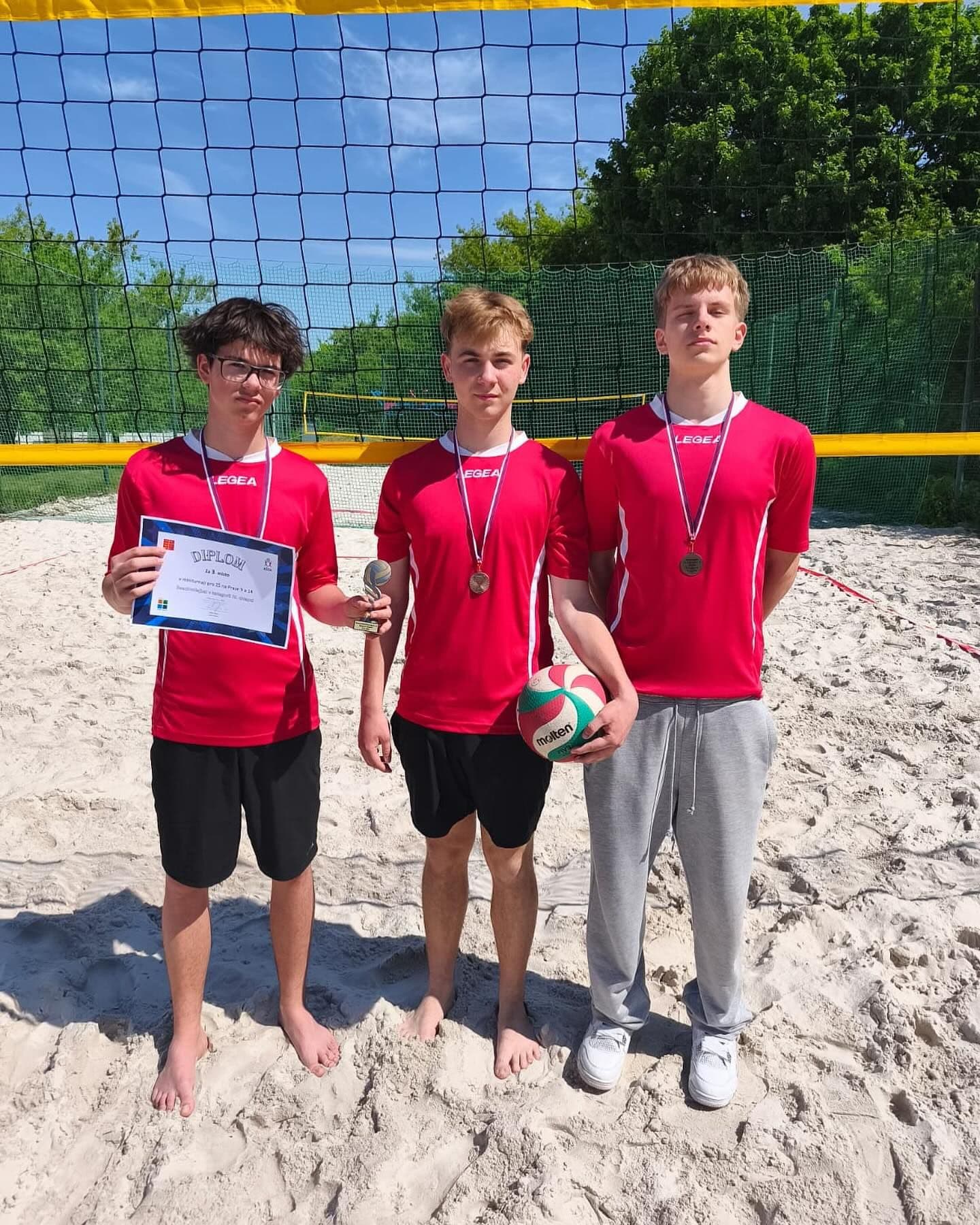 Beachvolejbal starší chlapci